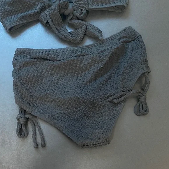 Women’s Two-Piece Swimsuit Bathing Suit Bikini High Waisted Tummy Control - Picture 9 of 10